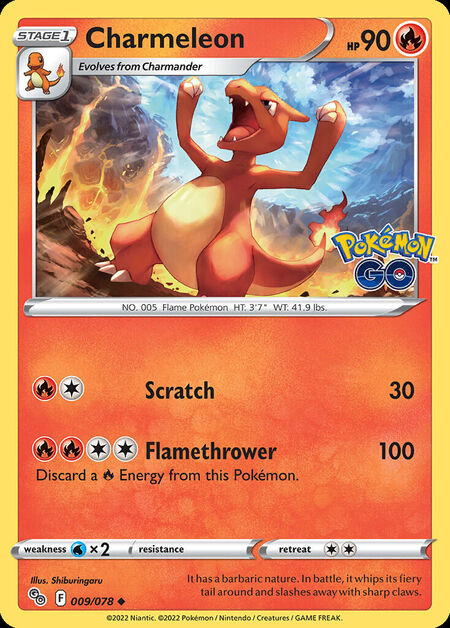 Charmeleon PGO 9