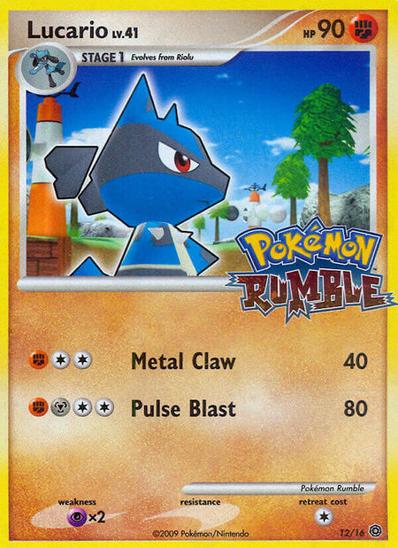 Lucario RUMBLE 12