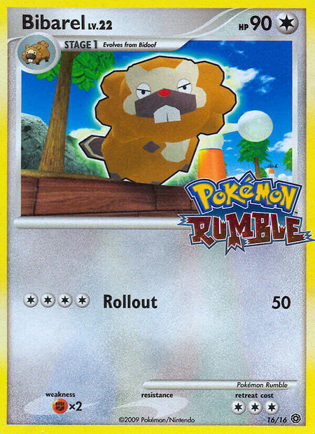 Bibarel RUMBLE 16