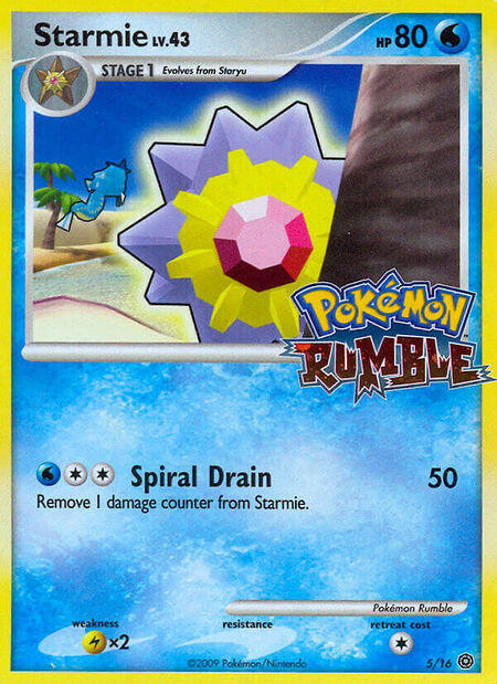 Starmie RUMBLE 5
