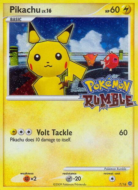 Pikachu RUMBLE 7