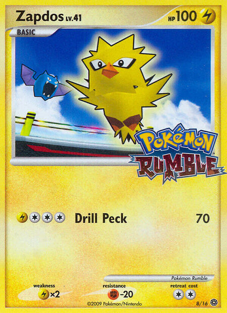 Zapdos RUMBLE 8