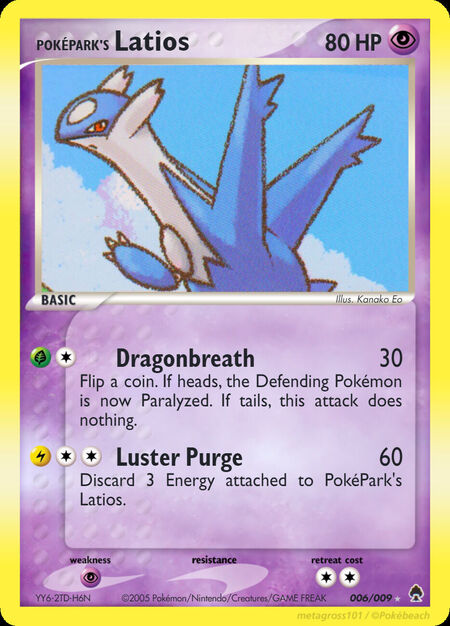 PokéPark's Latios PF 6