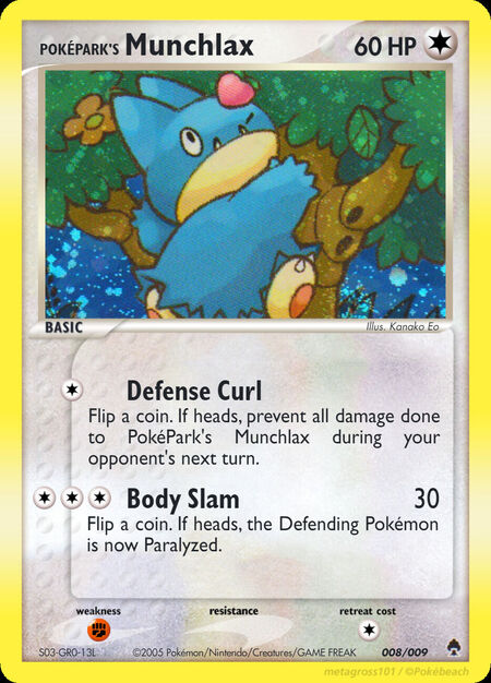 PokéPark's Munchlax PF 8