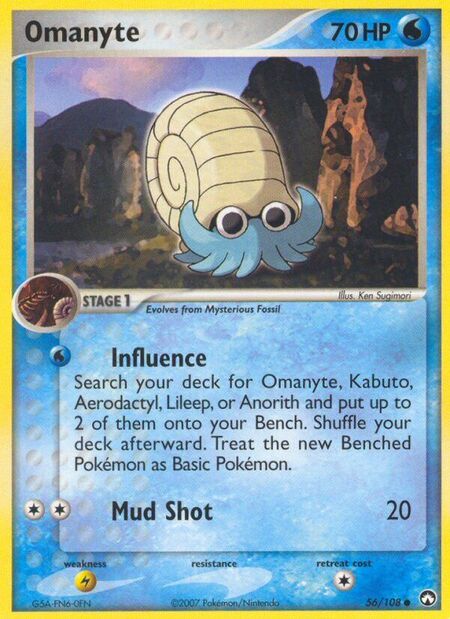 Omanyte Power Keepers 56