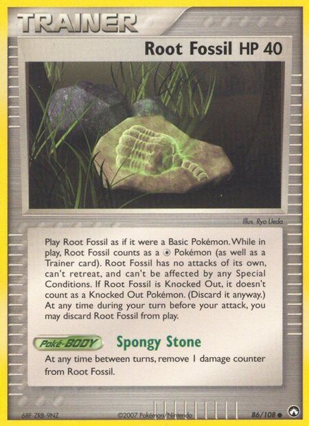 Root Fossil Power Keepers 86