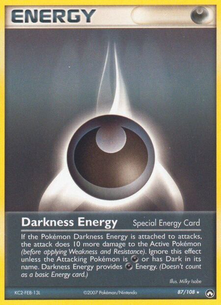 Darkness Energy Power Keepers 87