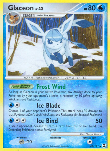 Glaceon Rising Rivals 41