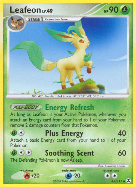 Leafeon Rising Rivals 45