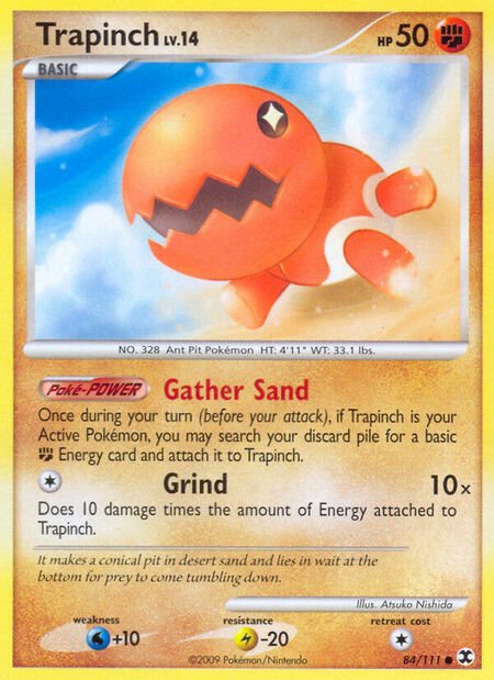 Trapinch Rising Rivals 84