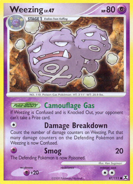 Weezing Rising Rivals 87