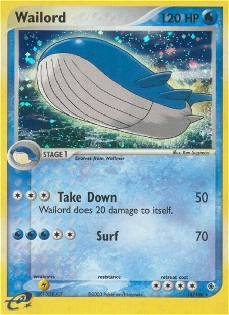 Wailord Ruby & Sapphire 14