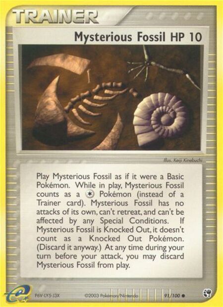 Mysterious Fossil Sandstorm 91