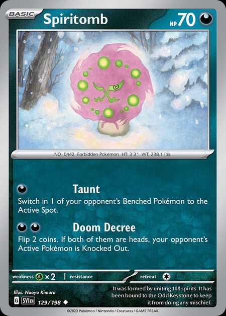 Spiritomb SVI 129