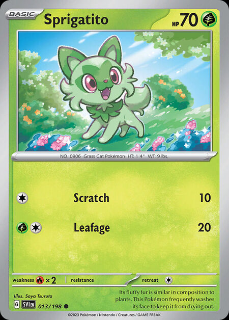 Sprigatito SVI 13