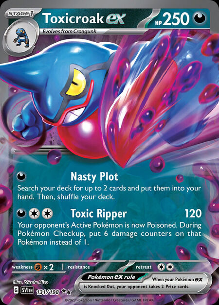 Toxicroak ex SVI 131