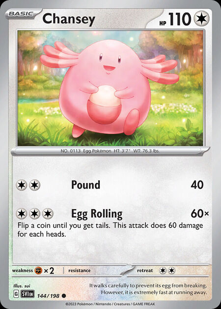 Chansey SVI 144