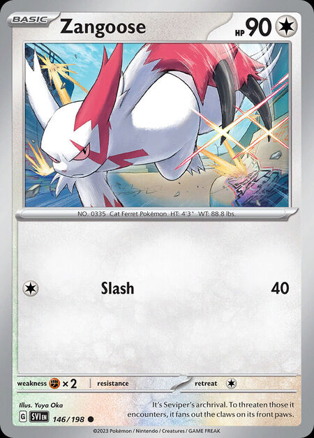 Zangoose SVI 146