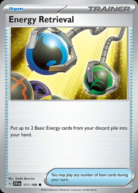 Energy Retrieval SVI 171