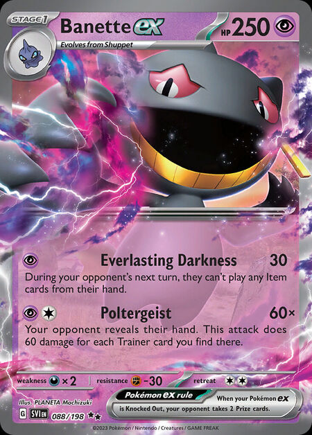 Banette ex SVI 88