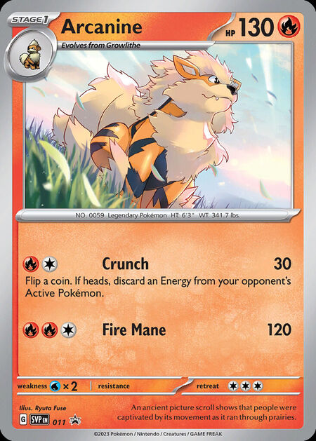 Arcanine SVP 11