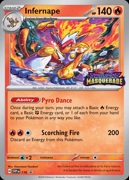 Infernape SVP 116