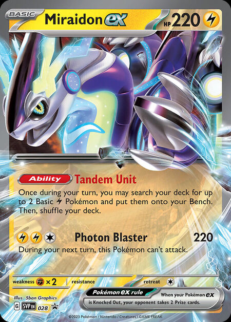 Miraidon ex SVP 28