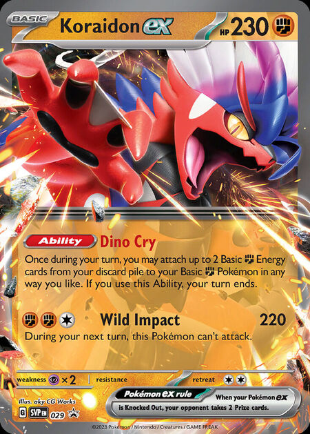 Koraidon ex SVP 29