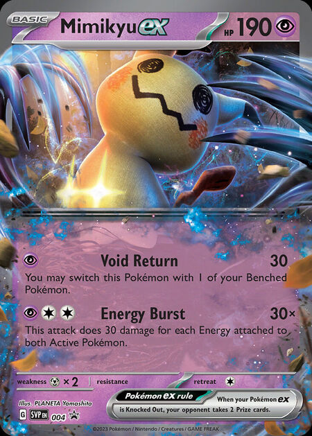 Mimikyu ex SVP 4