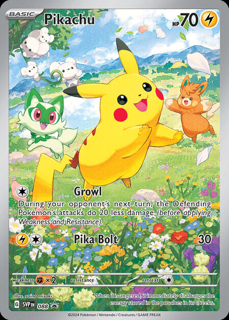 Pikachu SVP 88