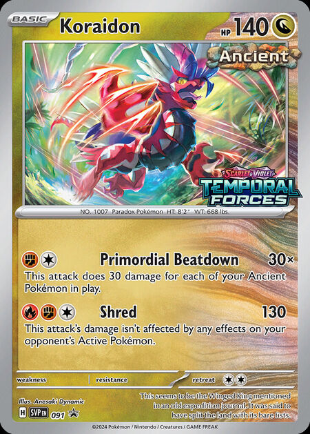 Koraidon SVP 91