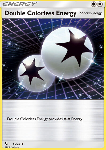 Double Colorless Energy Shining Legends 69