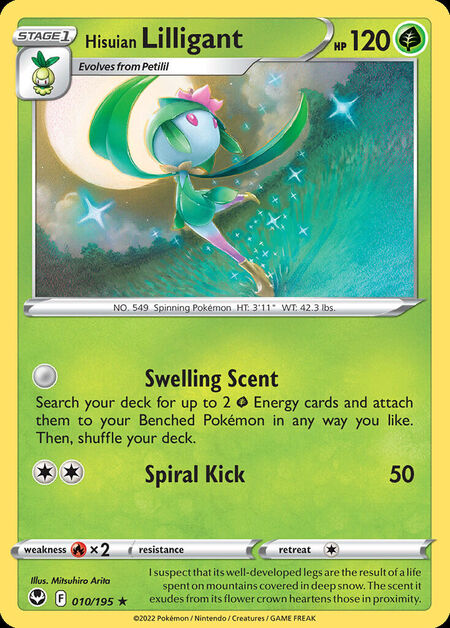 Hisuian Lilligant SIT 10