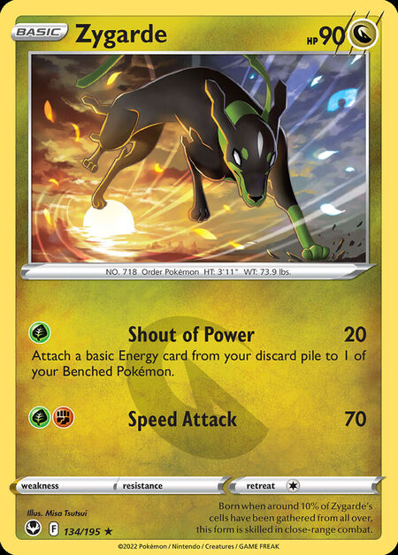 Zygarde SIT 134