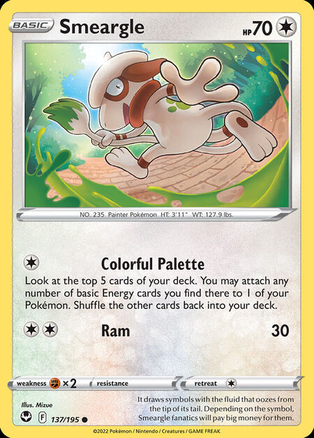 Smeargle SIT 137