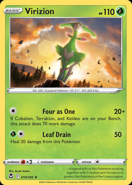 Virizion SIT 14