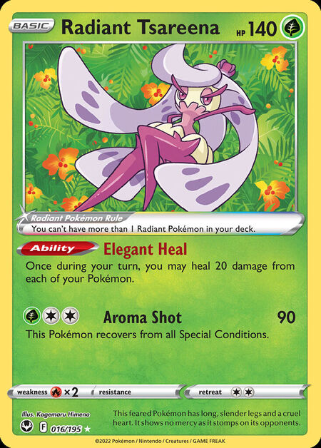 Radiant Tsareena SIT 16