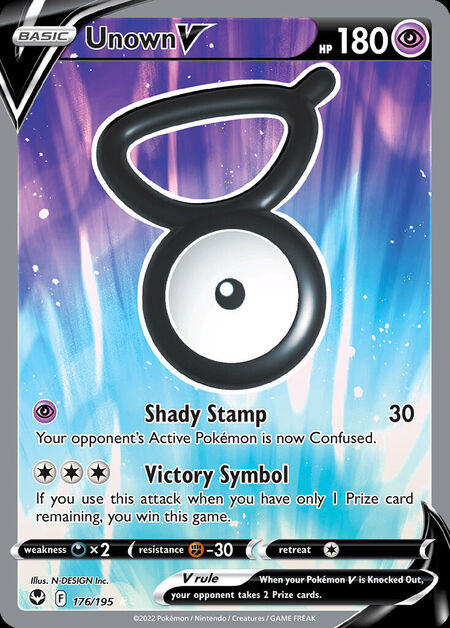 Unown V SIT 176