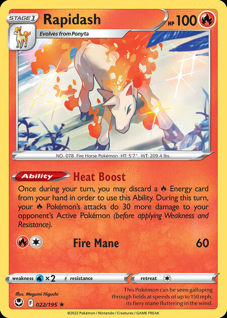 Rapidash SIT 22