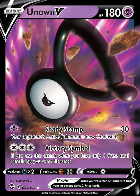 Unown V SIT 65