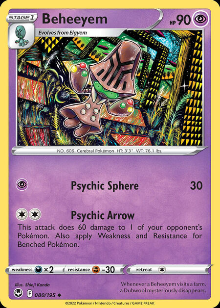 Beheeyem SIT 80