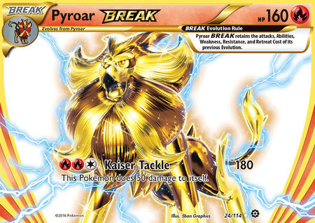 Pyroar BREAK Steam Siege 24