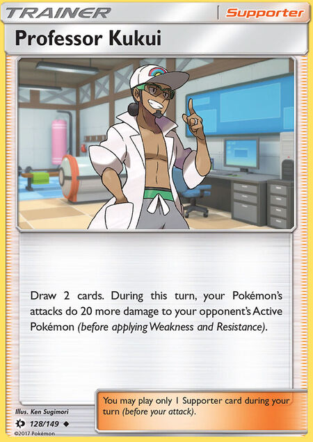 Professor Kukui Sun & Moon 128