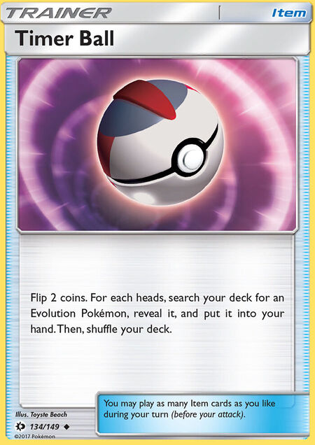 Timer Ball Sun & Moon 134