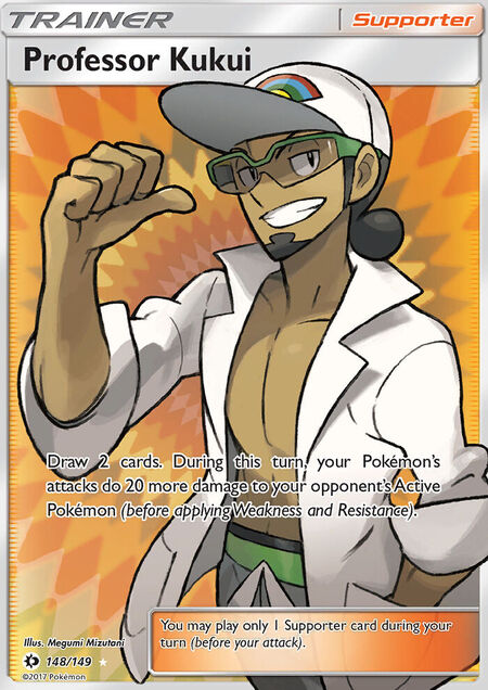 Professor Kukui Sun & Moon 148