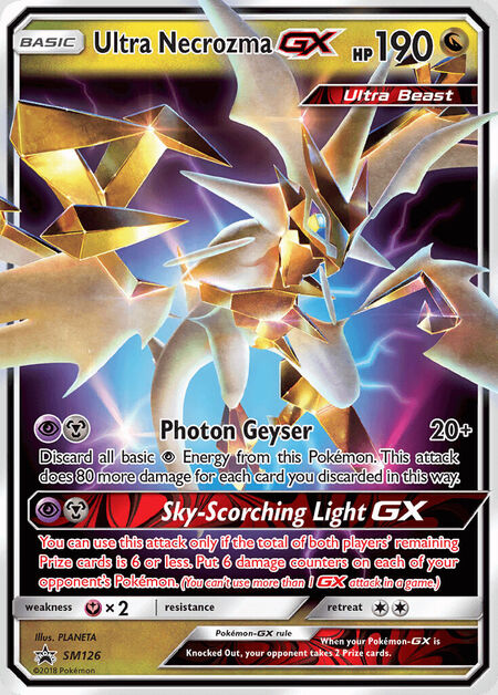 Ultra Necrozma GX SMP SM126