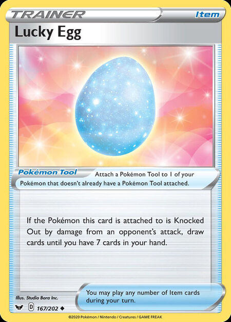 Lucky Egg Sword Shield 167