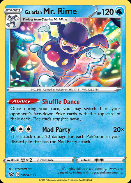 Galarian Mr. Rime SWSHP SWSH079