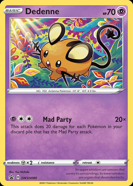 Dedenne SWSHP SWSH080
