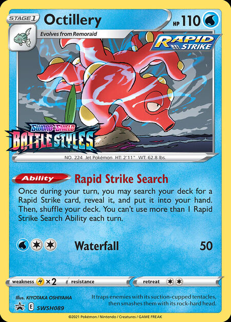 Octillery SWSHP SWSH089
